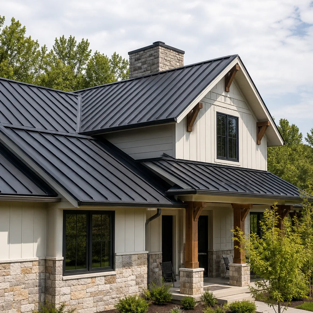 Metal roofing