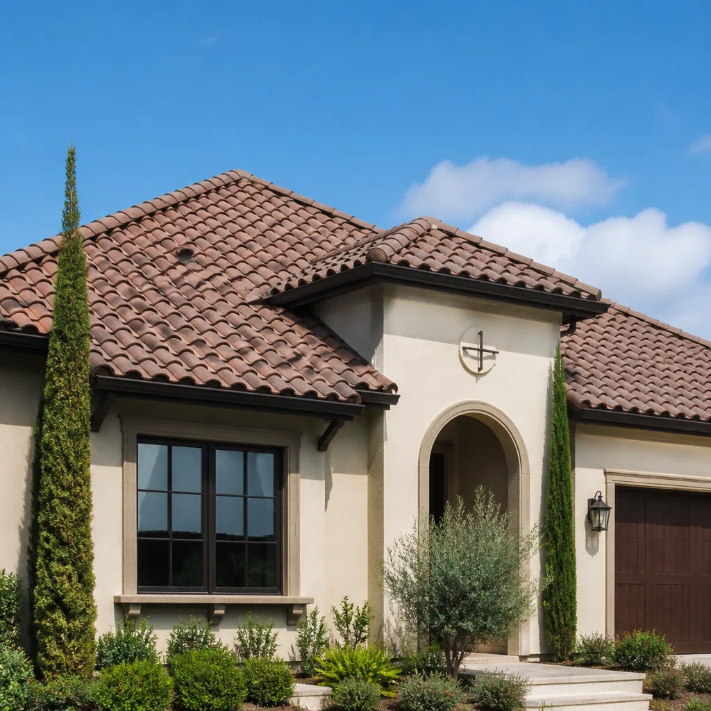 Tile roofing